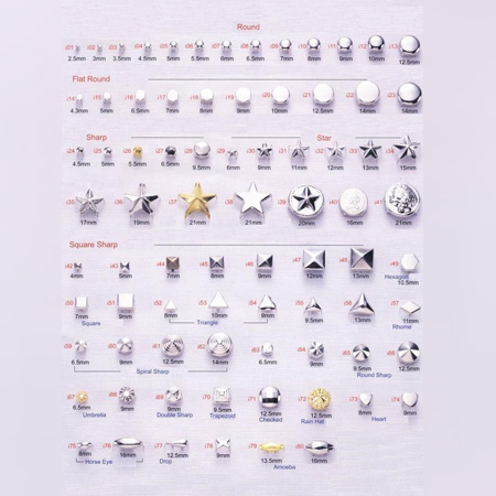 装饰扣 - 9-5Metal Accessories